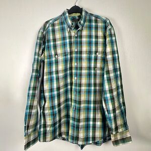 Roper multi-color plaid shirt size S